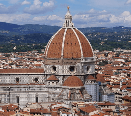 一級建築士試験に出るフィレンツェ大聖堂ブルネルスキのドーム（ルネサンス）の画像